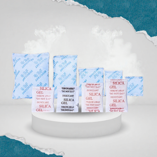 [Hot] Gói Hút Ẩm Silica Gel Chống Ẩm Mốc, Khử Mùi Đa Năng, Nhiều Trọng Lượng