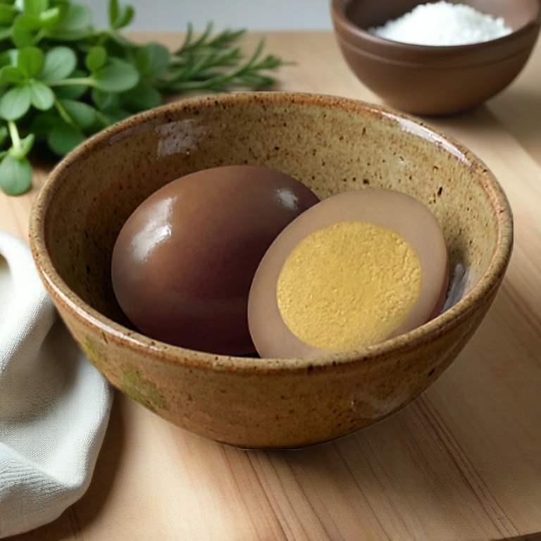 Trứng vịt kho V.Food Hộp 10 quả ăn liền thơm bùi
