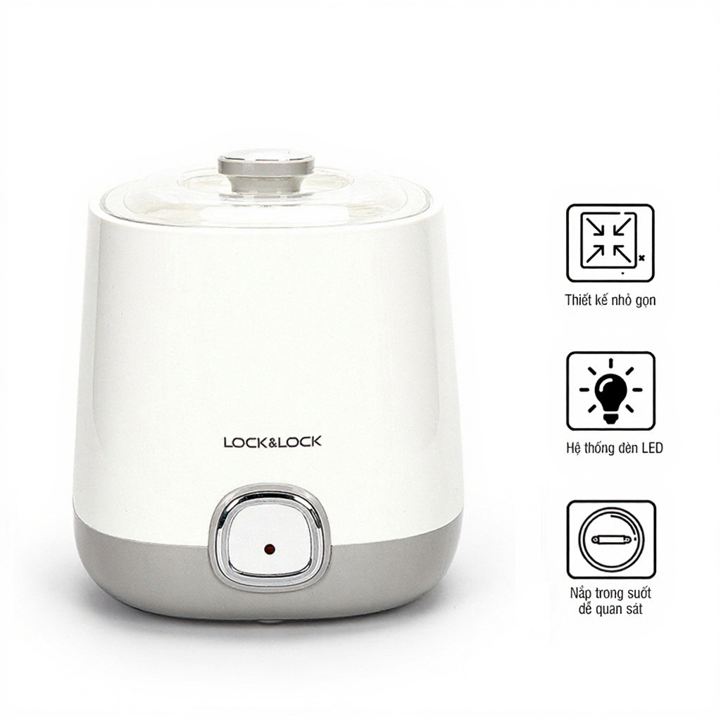 Máy làm sữa chua Lock&Lock EJY110SLV