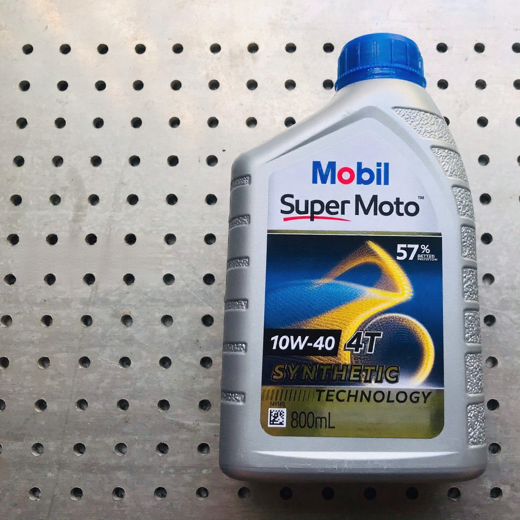 Dầu nhớt Mobil Super Moto 10w40 800ml