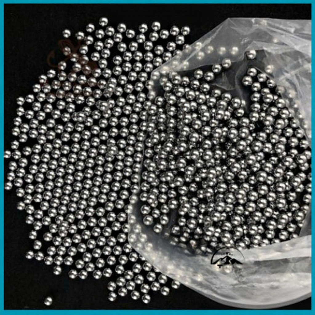 Bi sắt 6.35mm và 7mm túi 100/300/500 viên dùng trong máy móc, ổ trục xe máy xe đạp