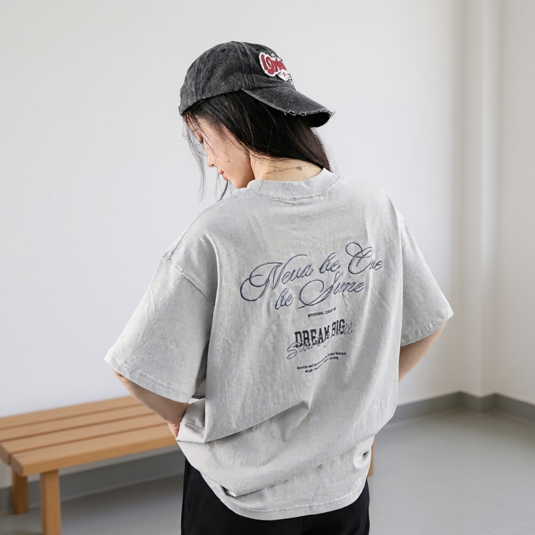 Áo Thun Boxy Dream Big Nevasome Cotton 250gsm Tay Lỡ Form Boxy Rộng Nam Nữ Cổ Tròn