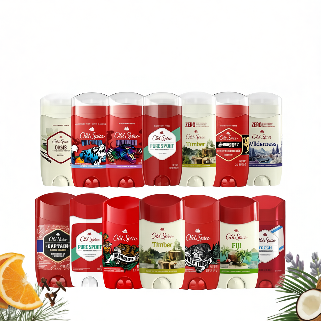 Lăn Sáp Khử Mùi Old Spice Bearglove, Wolfthorn, Timber, Fiji, Sport, Fresh