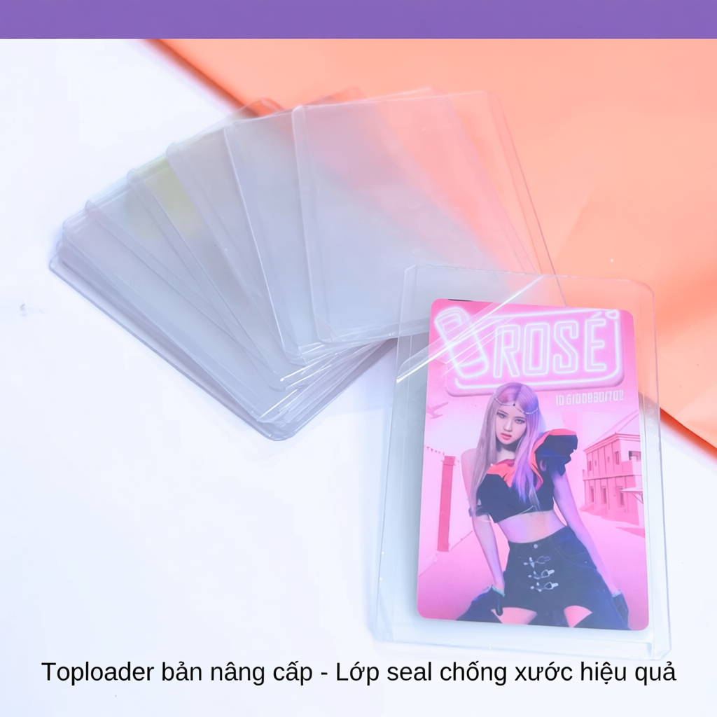 100 Toploader Có Seal Để Card Idol Kpop