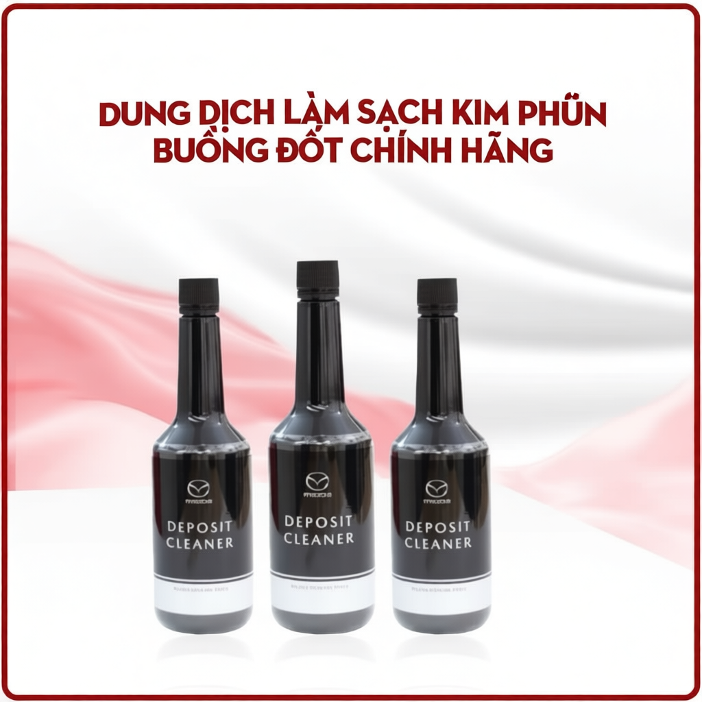 [Chính hãng] Dung dịch làm sạch buồng đốt và vệ sinh kim phun xăng Deposit Cleaner Mazda 200ml