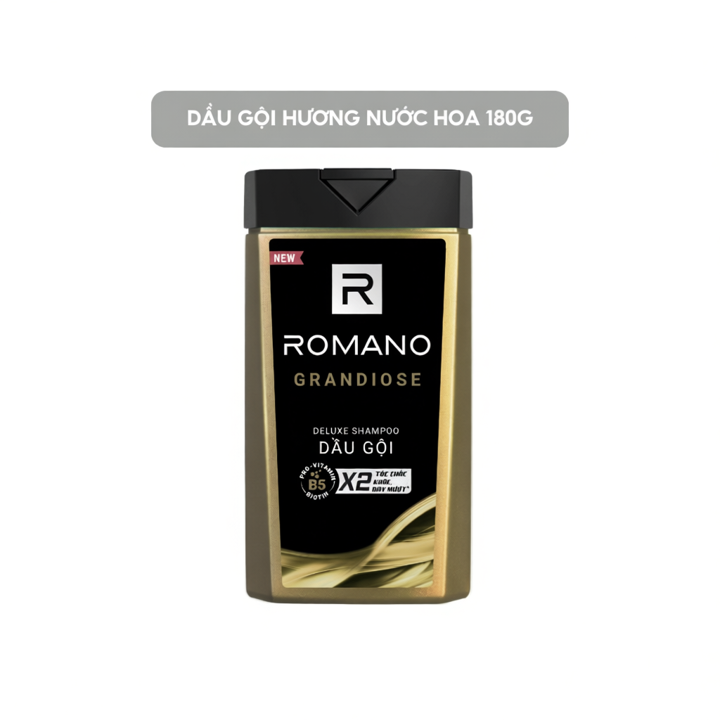 DẦU GỘI ROMANO HƯƠNG GRANDIOSE 180G
