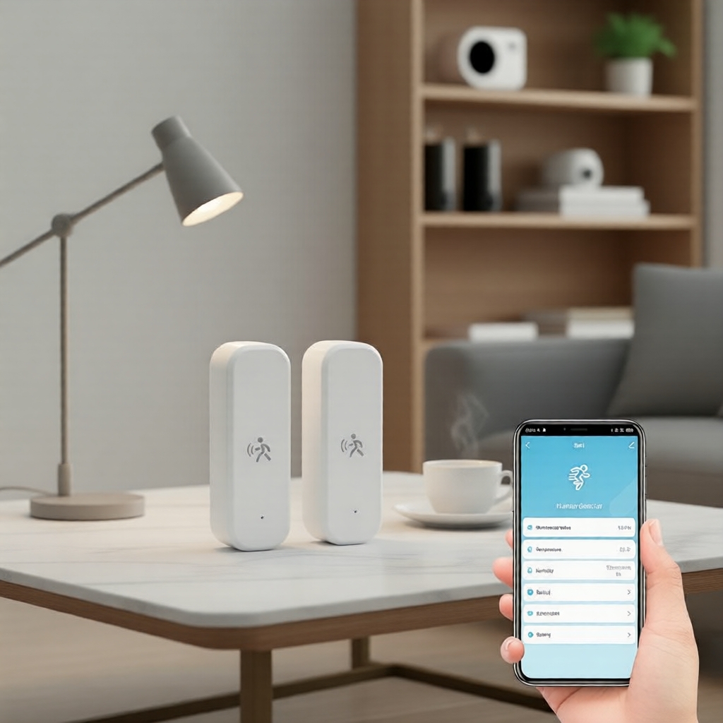 Cảm biến Radar mmWave 3in1 Zigbee2MQTT/Tuya, PIR, Đo nhiệt độ/độ ẩm & ánh sáng