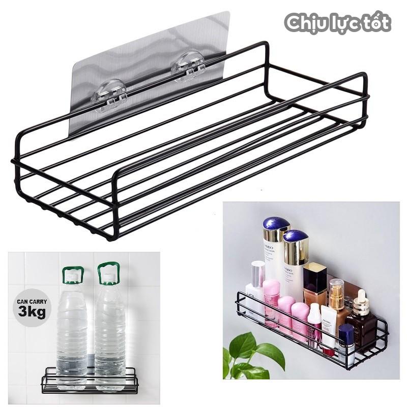 Kệ Góc Nhà Tắm, Kệ Để Đồ Phòng Tắm Dán Tường Giá Treo Nhà Bếp Thép Sơn Tĩnh Điện