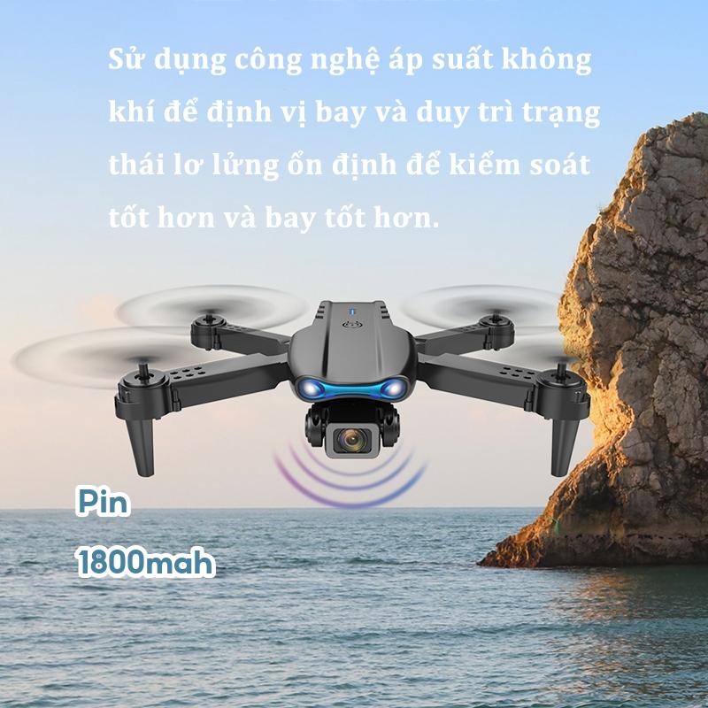 Máy Bay Flycam E99 Pro/K3,Drone camera trang bị camera kép 4k,Lai Cam Điều Khiển Từ Xa,Thích hợp cho người mới tập luyện