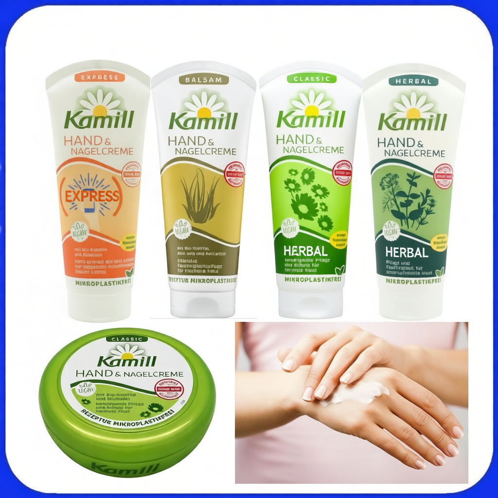 [Chính Hãng] Kem dưỡng móng & da tay Kamill 100ml & 150ml