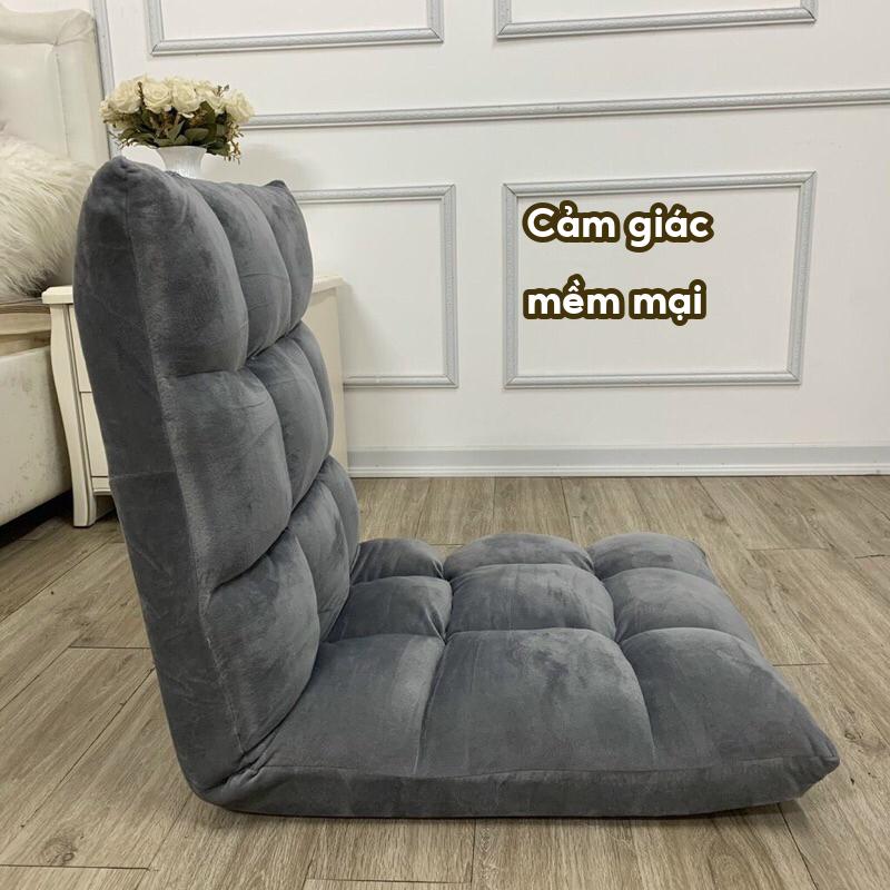 Ghế bệt tựa lưng, ghế tatami 5 nấc điều chỉnh kích thước lớn size 105cm x 50cm x 10cm - lớn size 120cm x 60cm x 10cm