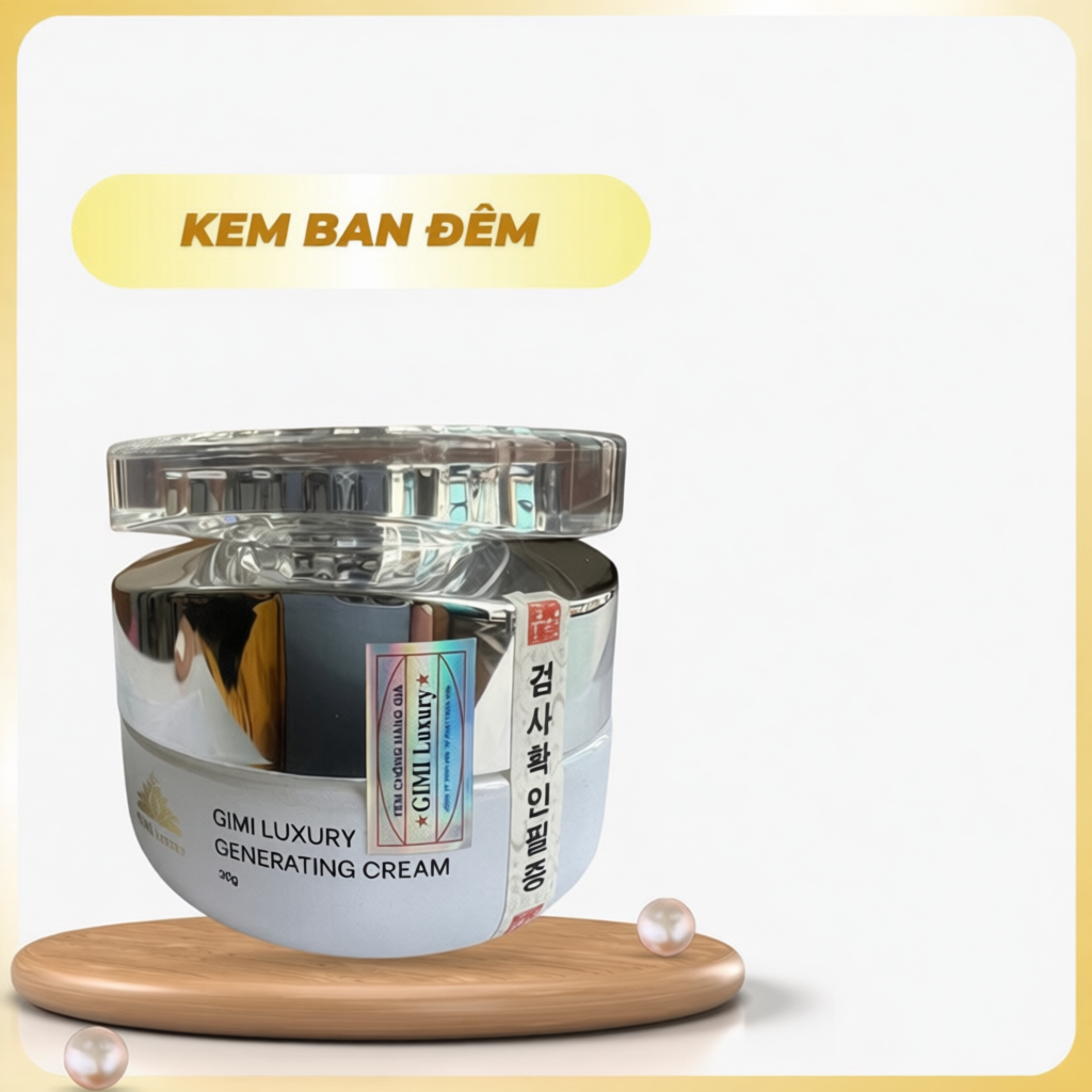 Kem Ban Đêm GiMi Luxury Hàn Quốc (Generating Cream 30g) Mới Nhất 2023