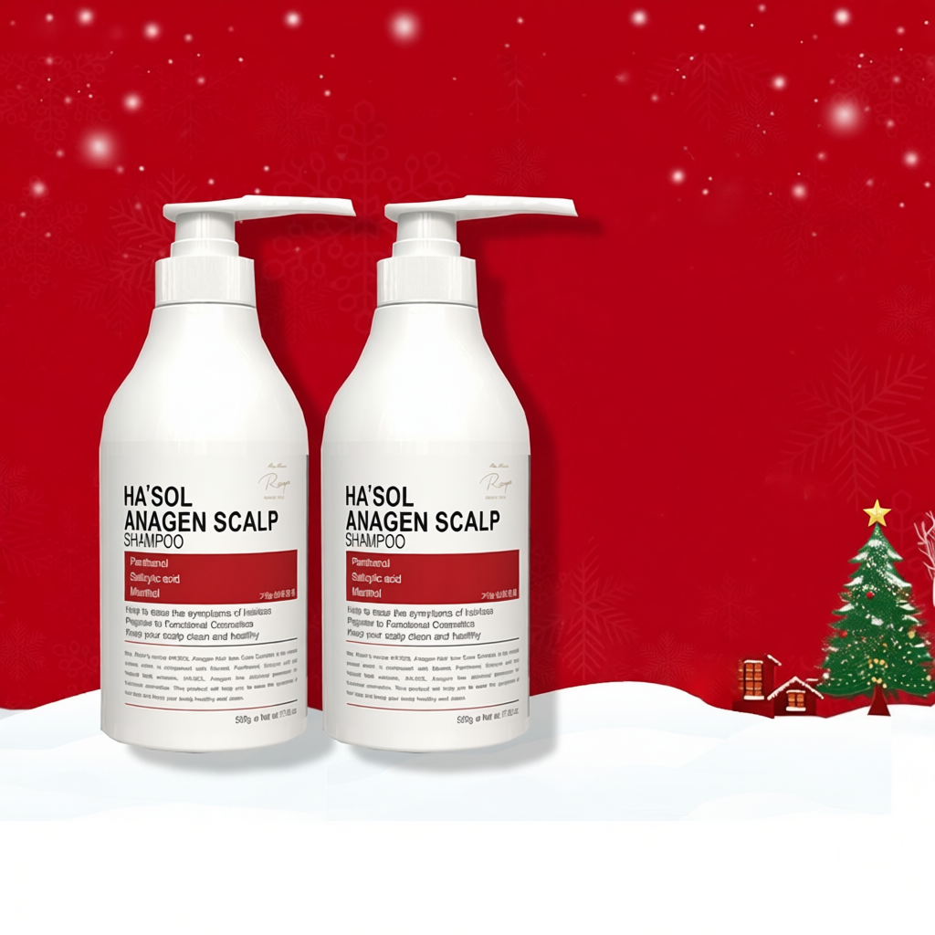 Dầu Gội Hasol Anagen Scalp Shampoo Kích Mọc Tóc Nhanh Tóc Chóng, Giảm Rụng Tóc Cho Tóc Rụng, Mỏng Và