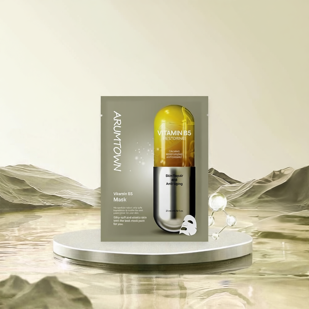 Mặt nạ B5 Vàng Arumtown dưỡng ẩm, phục hồi da, làm dịu da nhạy cảm