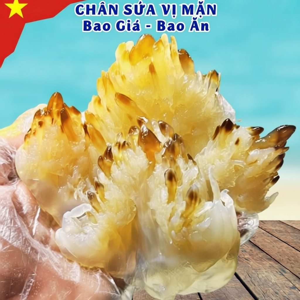 Chân Sứa Biển Khô 1KG Loại Mặn