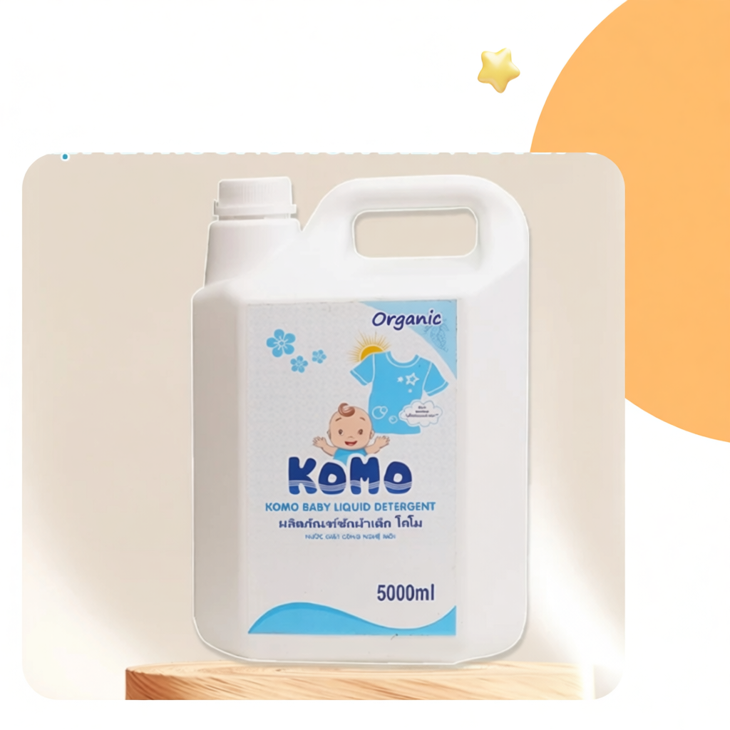 [Choice] Nước Giặt Xả Komo VN Komo-5 Hương Hoa Biển Tuyết Dùng Được Cho bé Trên 6 Tháng