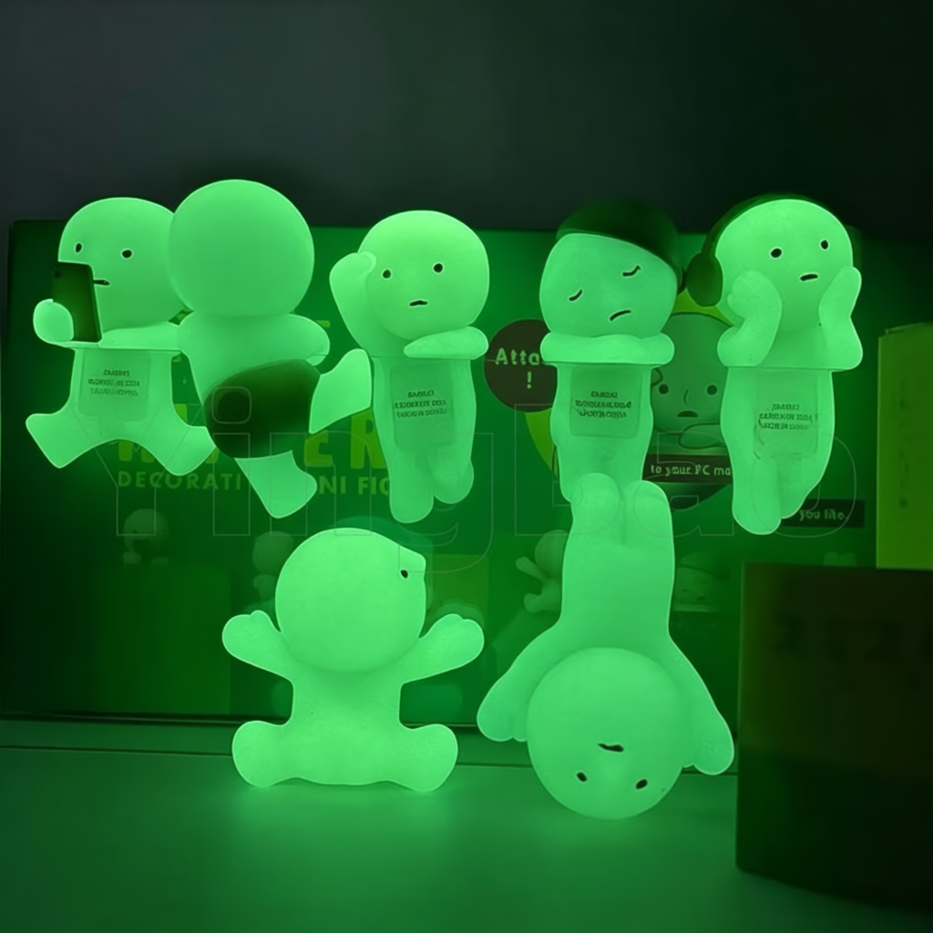 Dán điện thoại Hipper SMISKI phát quang, sonny angle dán điện thoại, máy tính trang trí