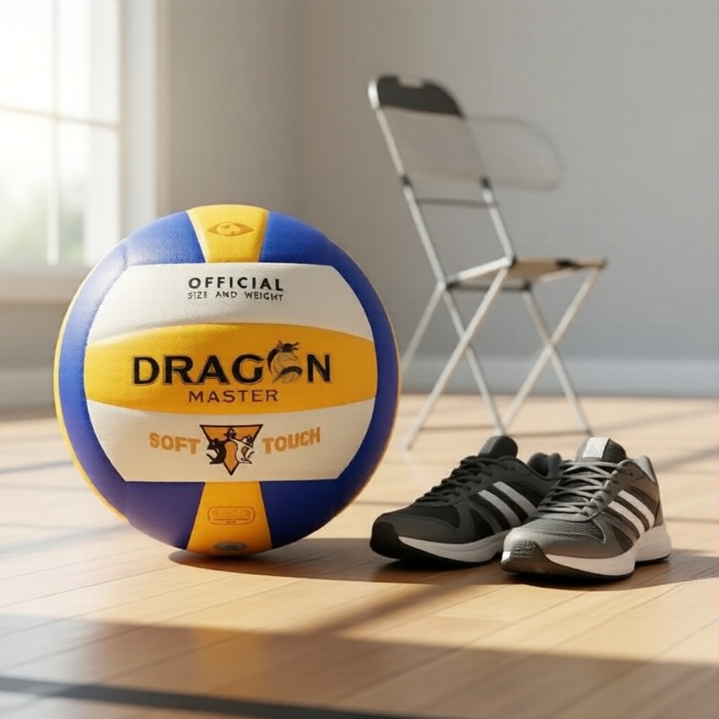 Bóng chuyền Genuine Dragon Master 7400, chất liệu da nhung, bảo hành 12 tháng