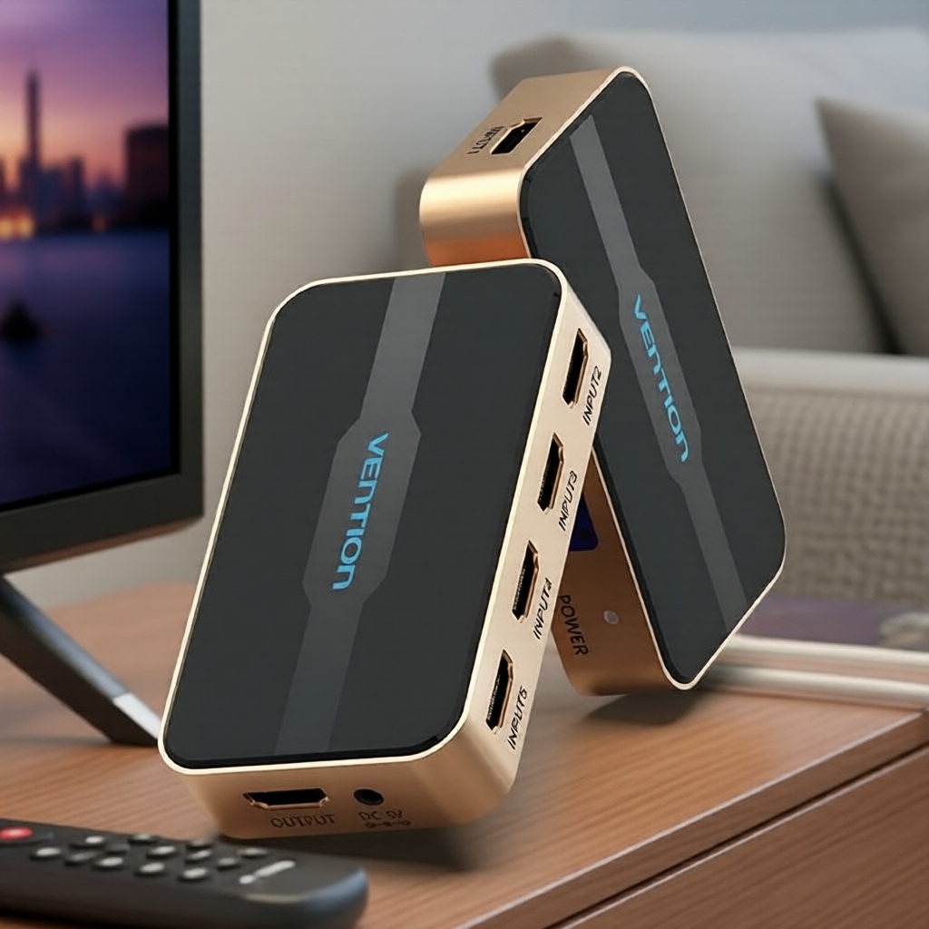 Bộ chia HDMI 5 cổng ra 1 Vention 4Kx2K 3D