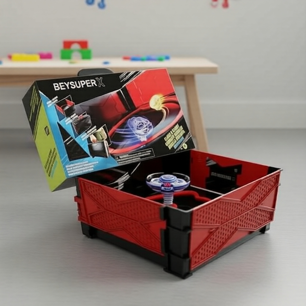 X-11 Beyblade X Arena, Sân đấu Beyblade gập lại được, Khay chiến đấu Xtreme Gear, Quà sinh nhật cho 