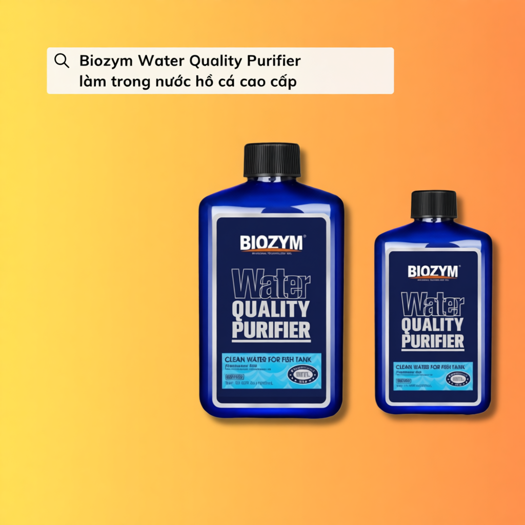 Biozym Water Quality Purifier làm trong nước hồ cá cao cấp