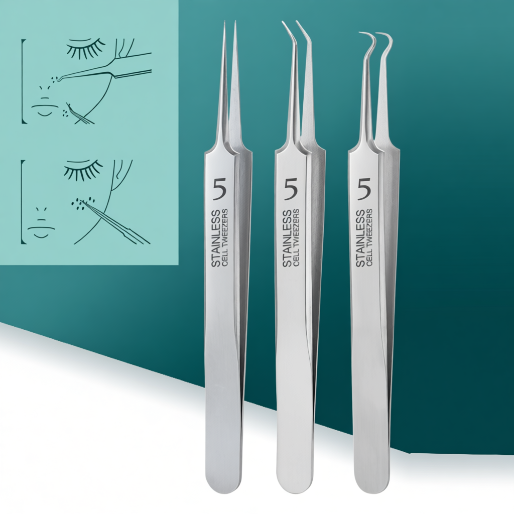 Kuzhen Kẹp mụn đầu đen làm đẹp