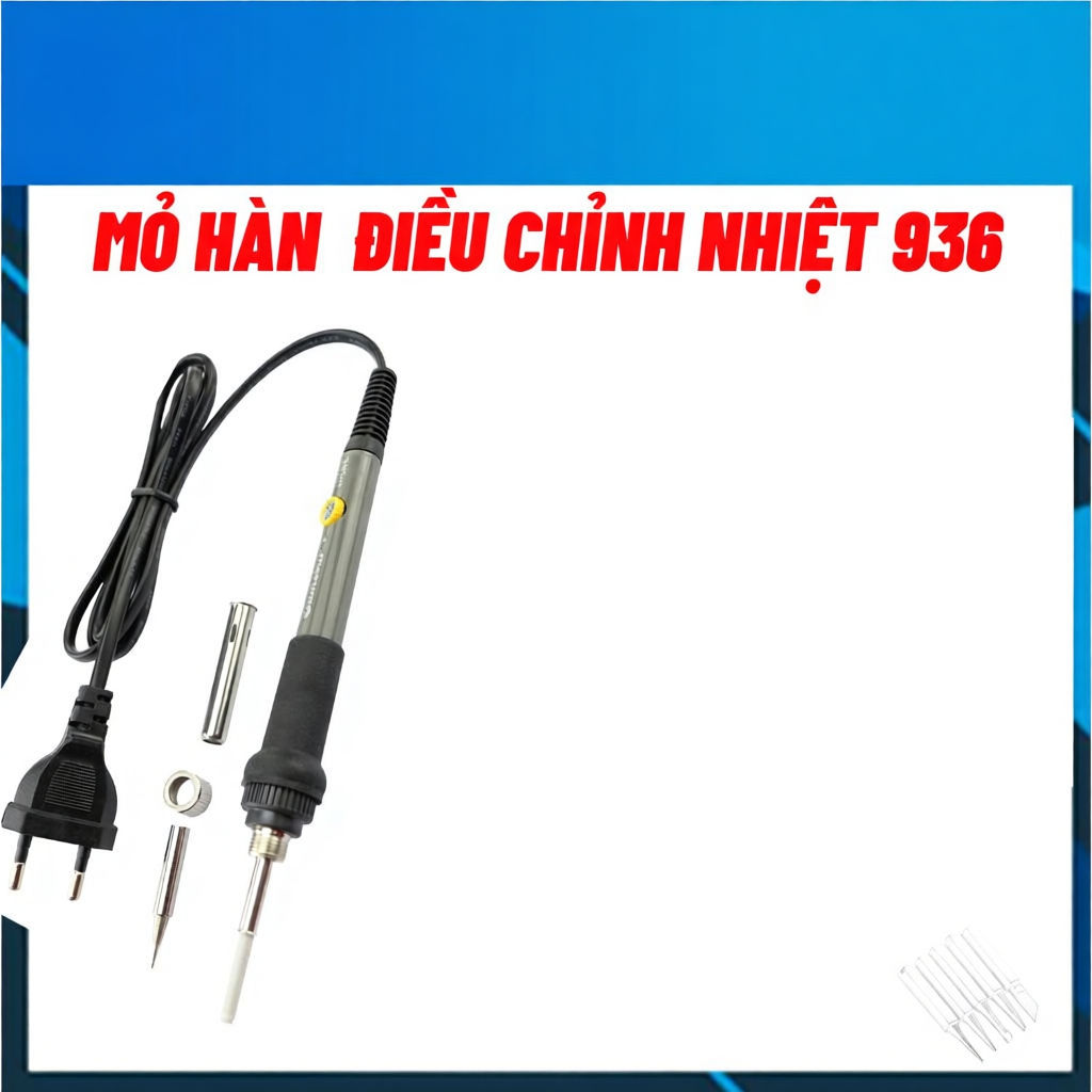 Mỏ hàn thiếc Mỏ Hàn Điều Chỉnh Nhiệt Độ TQ936-60W 220V