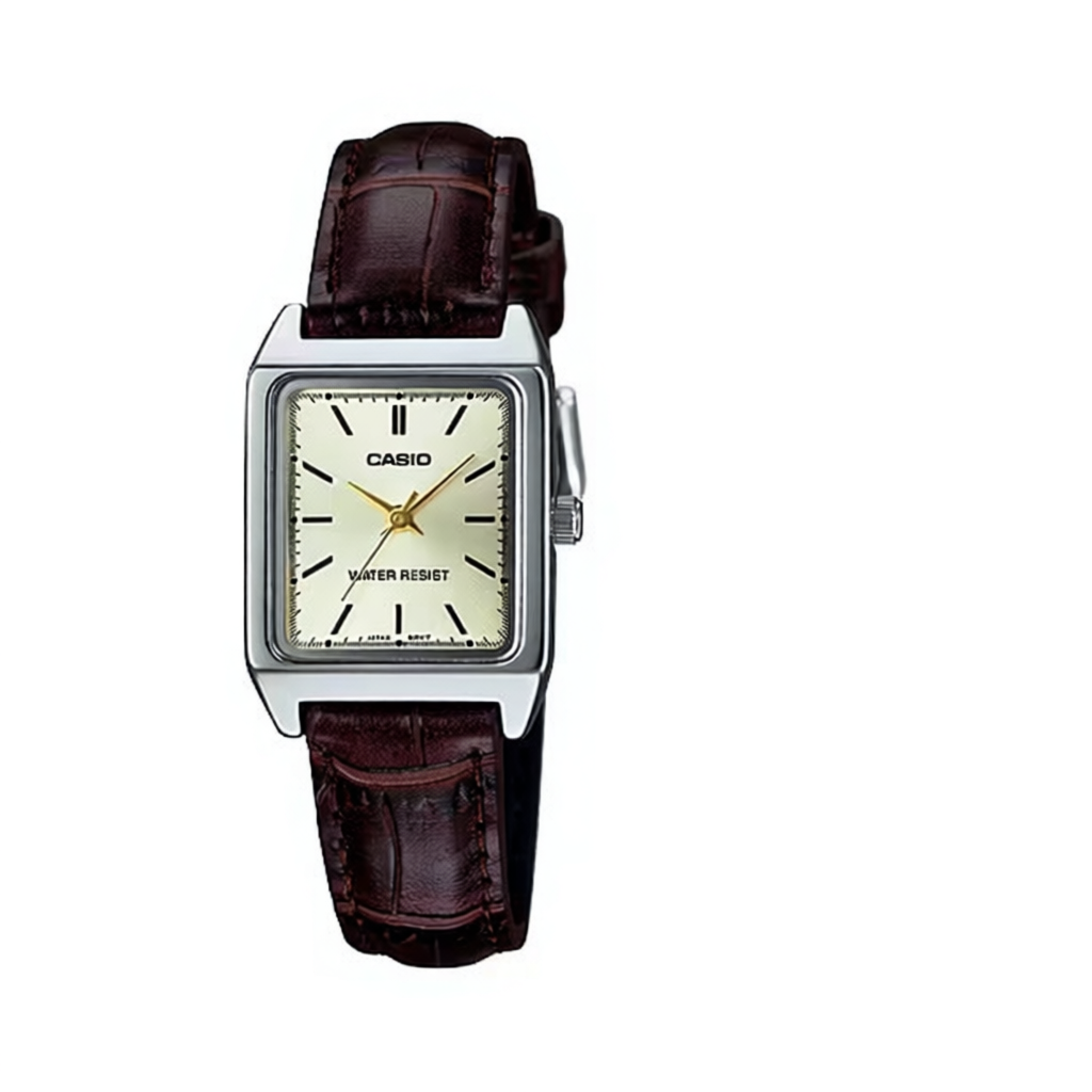 Đồng Hồ Nữ Dây Da Chính Hãng CASIO LTP-V007L-9EUDF