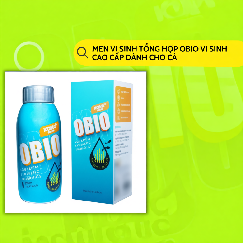 Men vi sinh Tổng hợp OBIO vi sinh cao cấp dành cho cá