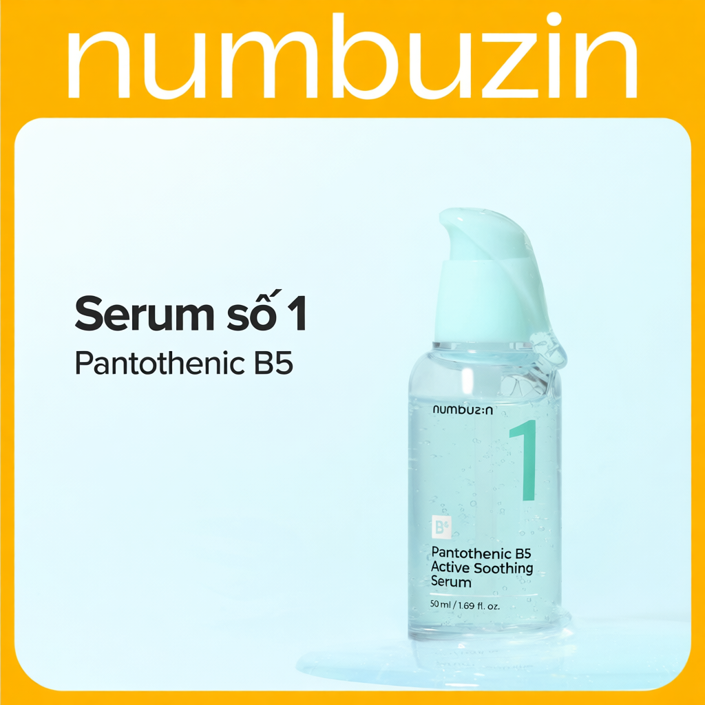Numbuzin No.1 Serum làm dịu da hoạt tính