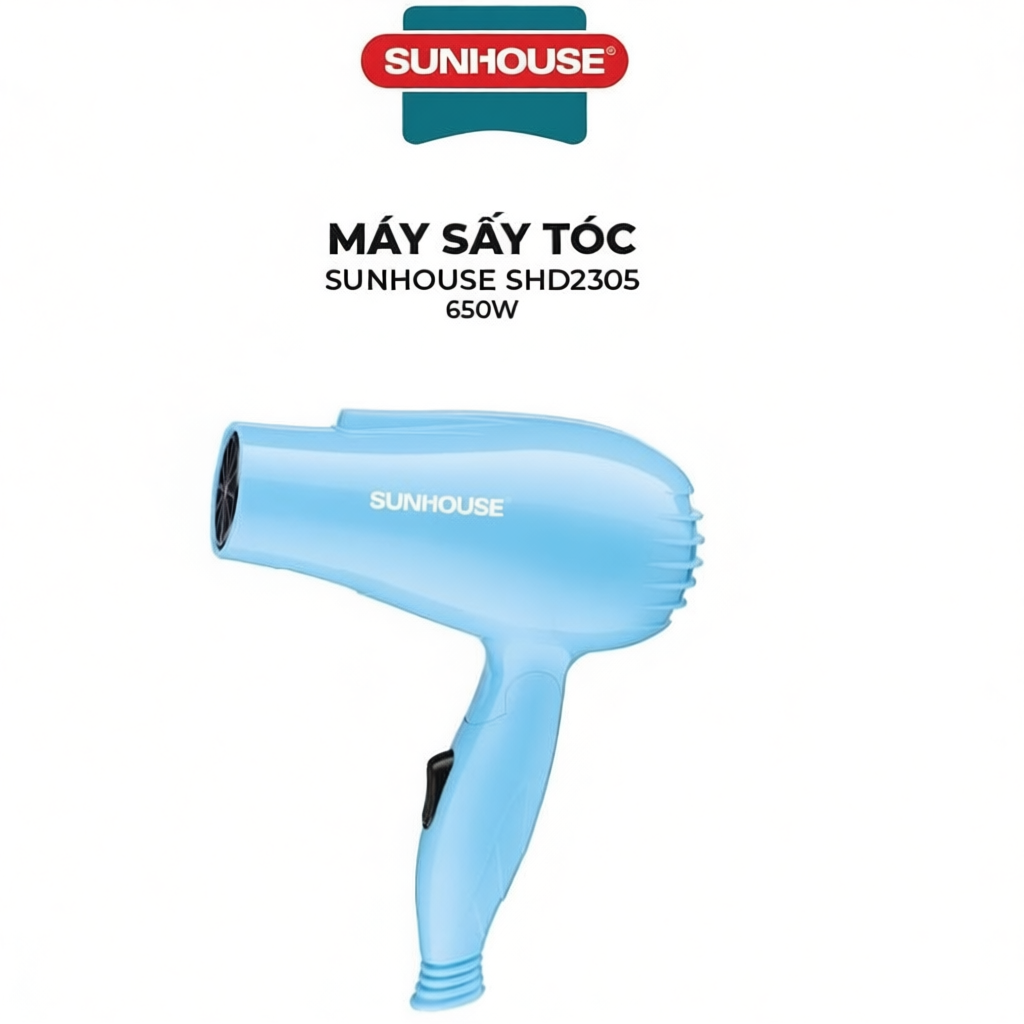 Máy sấy tóc SUNHOUSE SHD2305 xanh