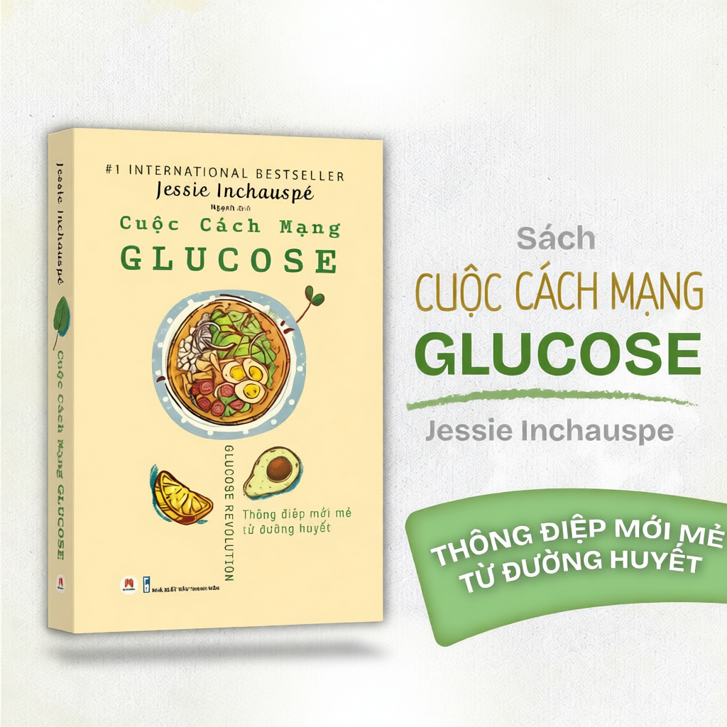 Sách Cuộc Cách Mạng Glucose, Ổn định đường huyết, Sách tiểu đường giảm cân, cắt giảm đường