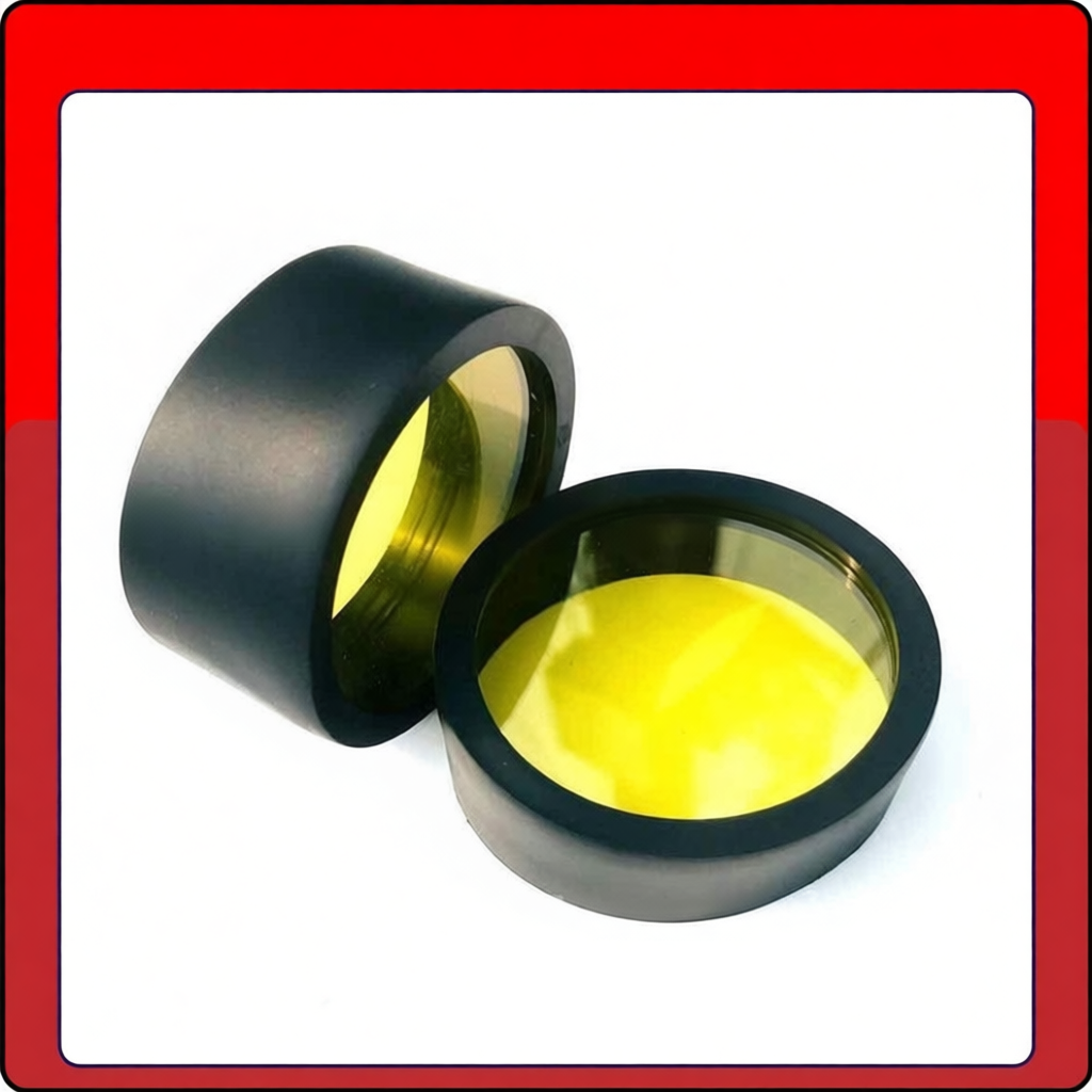 Chụp len vàng phá sương gắn đèn l4x