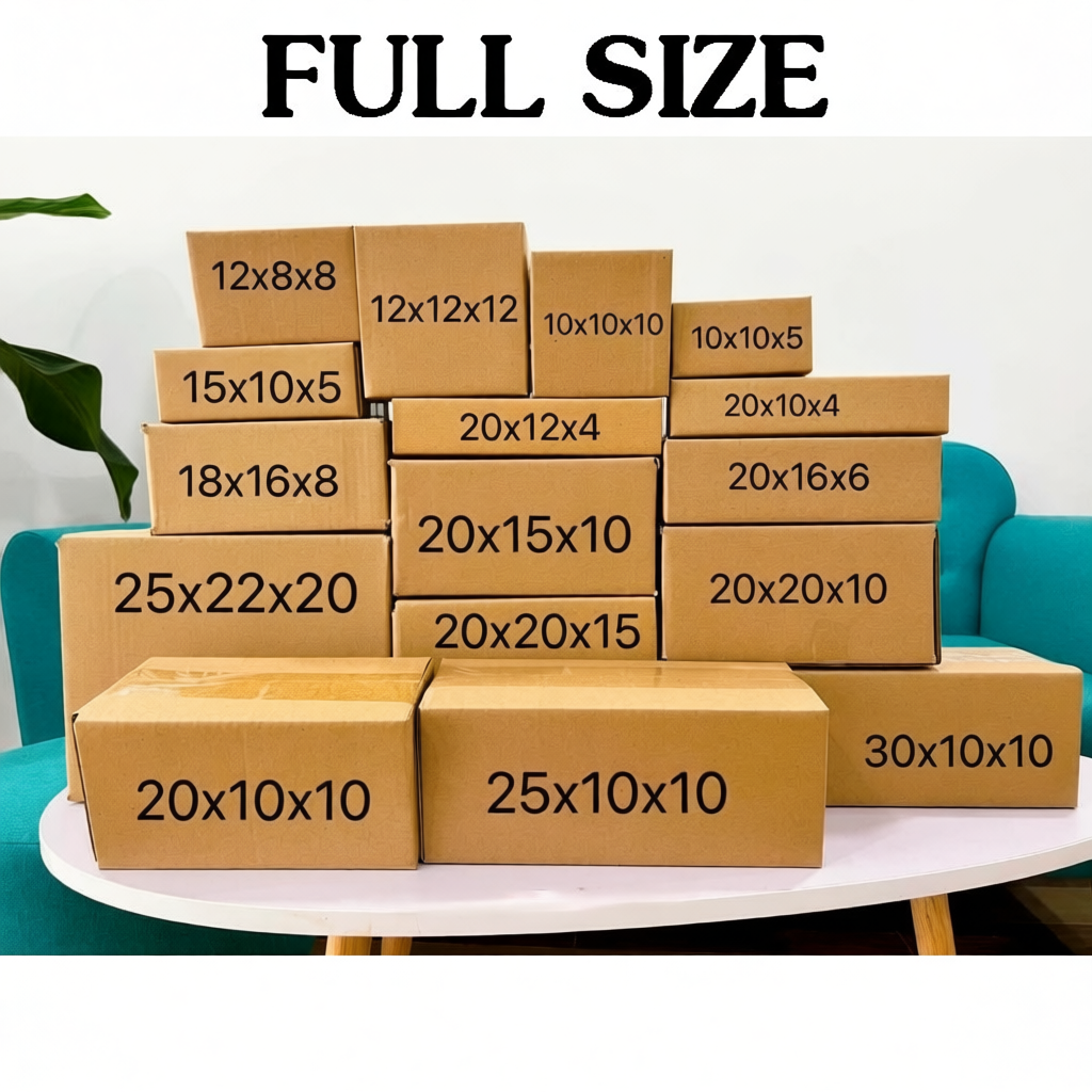 Hộp carton đóng hàng, hộp giấy thùng carton gói hàng