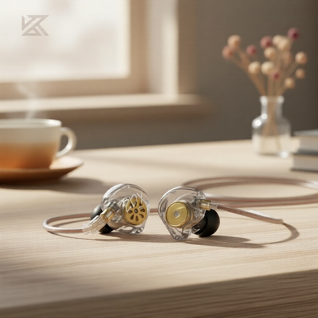 Tai nghe KZ EDX Lite IEMs – Âm bass sống động, chống ồn, thiết kế nhét tai