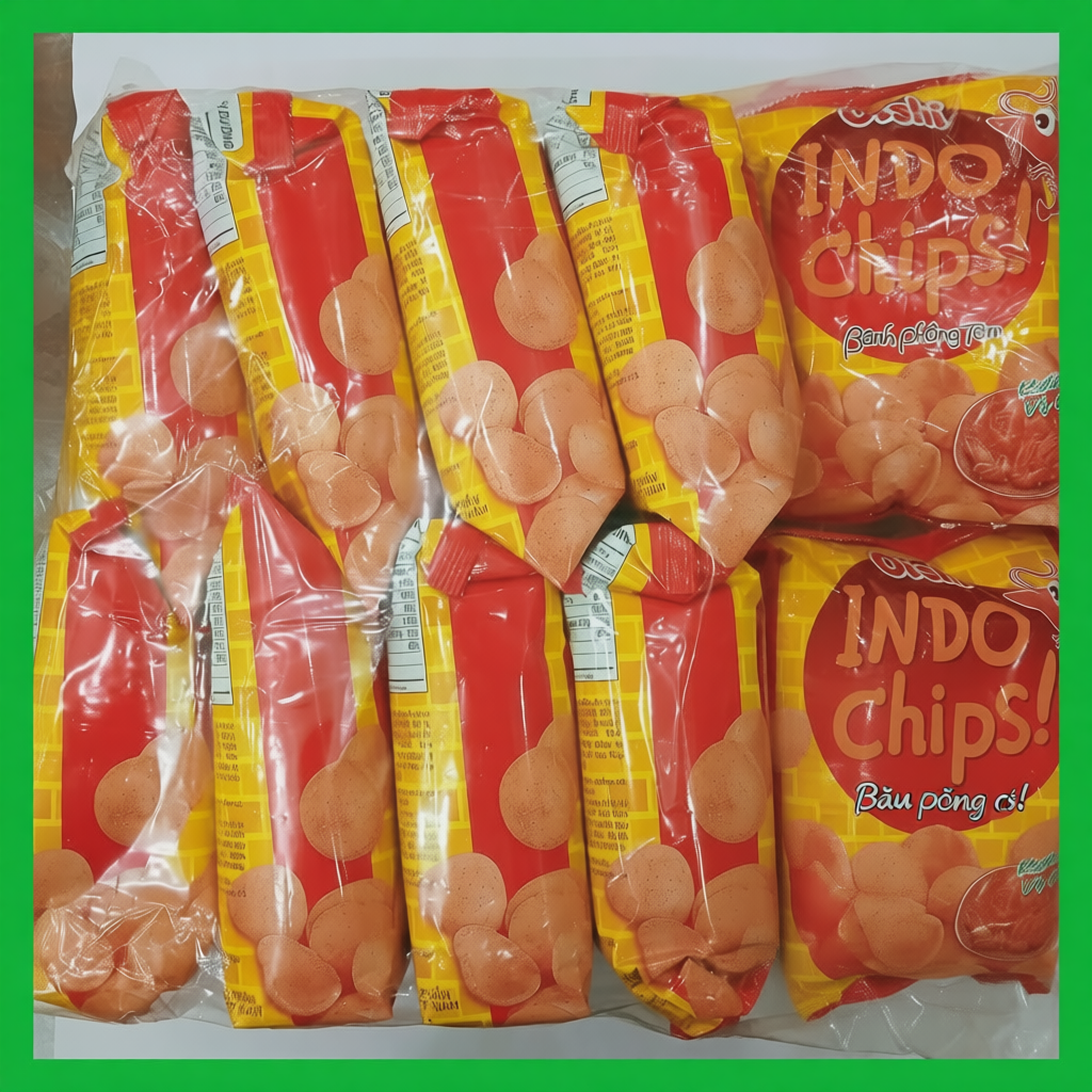 10 Gói Bim Bim Oishi 32g Hương Vị Đa Dạng