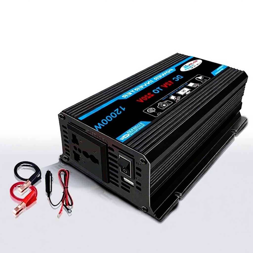 Bộ chuyển nguồn 12V sang 220V công suất cao 4000-12000W