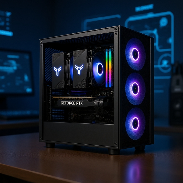 Case Max cấu hình Xeon Dual E5 2696V4 Ram 128GB 44 Nhân 88 Luồng
