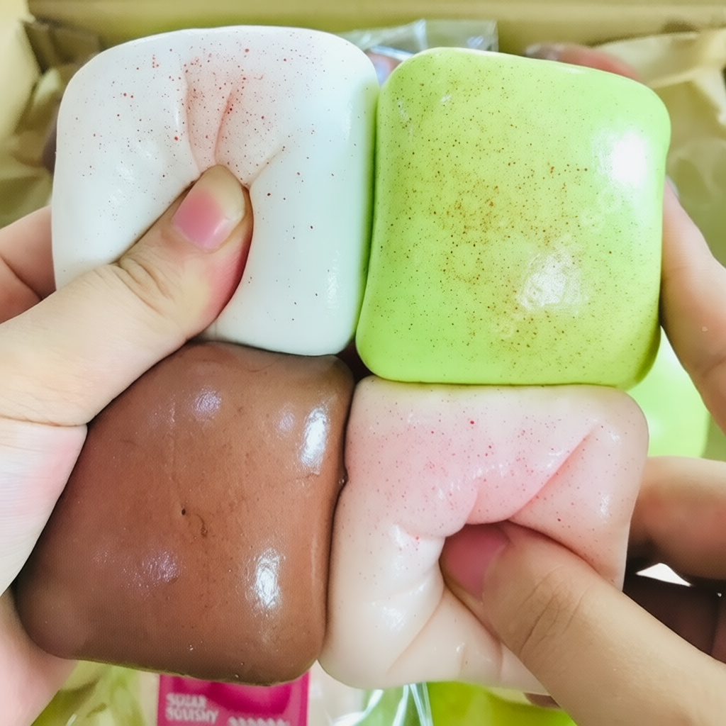 Sugar Squishy Sticky Sweets Squishy tăng chậm