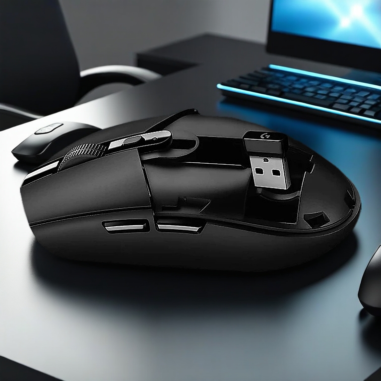 Chuột chơi game không dây Logi G304 Oem Lightspeed Hero 12K Cảm biến 12000 dpi Bảo Hành 12TH