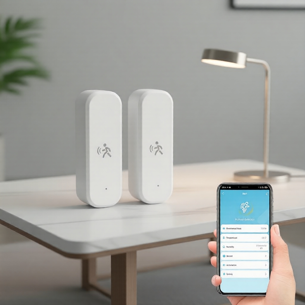 Cảm biến chuyển động PIR 3-in-1 Zigbee2MQTT Tuya Radar mmWave + Phát hiện nhiệt độ/độ ẩm