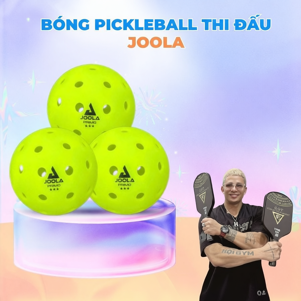 [USAPA] Bóng Pickleball Thi Đấu Joola Chính Hãng Chuẩn Quốc Tế