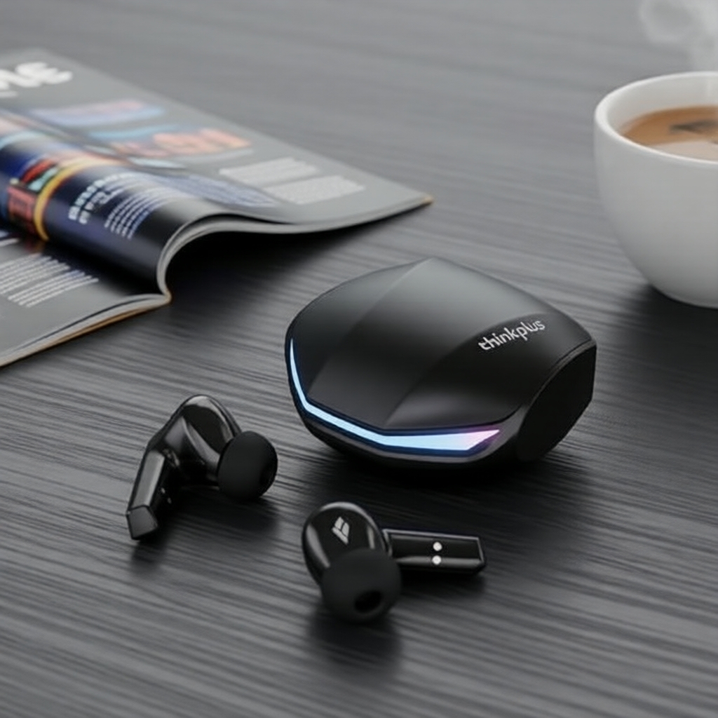 Tai nghe chơi game Lenovo GM2 PRO: Âm thanh HiFi, Bluetooth, đèn LED, pin cả ngày, kết nối đa thiết 