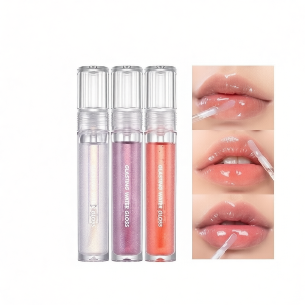 Son Tint Bóng Romand Glasting Water Gloss hiệu ứng bóng không màu 00, hồng san hô 01, tím hồng 02