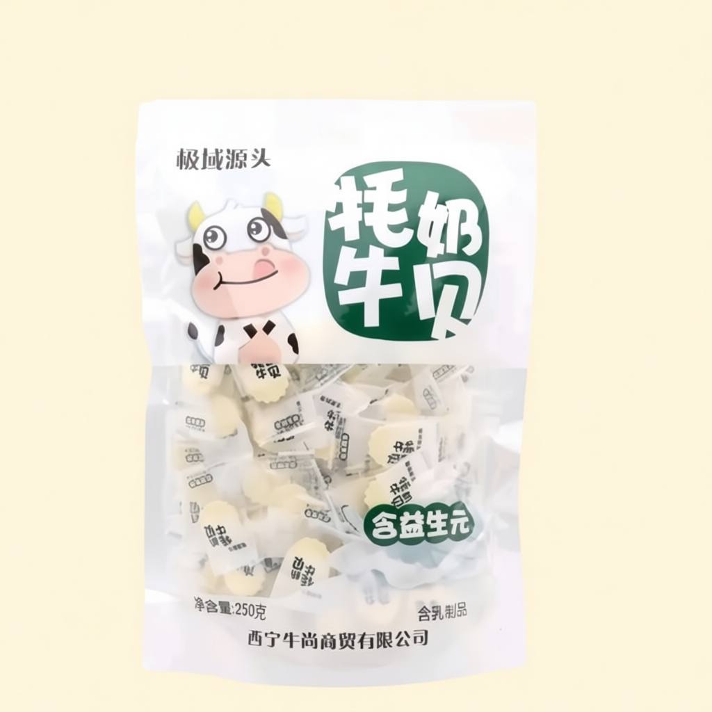 Kẹo sữa bò nguyên chất viên nén 250g/bịch