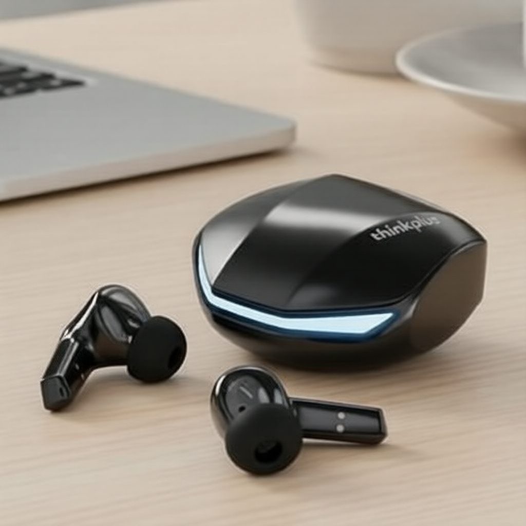 Tai nghe chơi game Lenovo GM2 PRO HiFi, Bluetooth, đèn LED, pin lâu, tương thích nhiều thiết bị