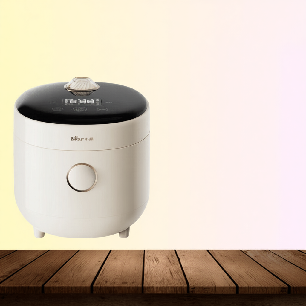 [Quốc tế] Nồi cơm điện Mini 1.6L (lòng nồi, 2 người ăn) Bear DFB-C16K1 - Hàng chính hãng
