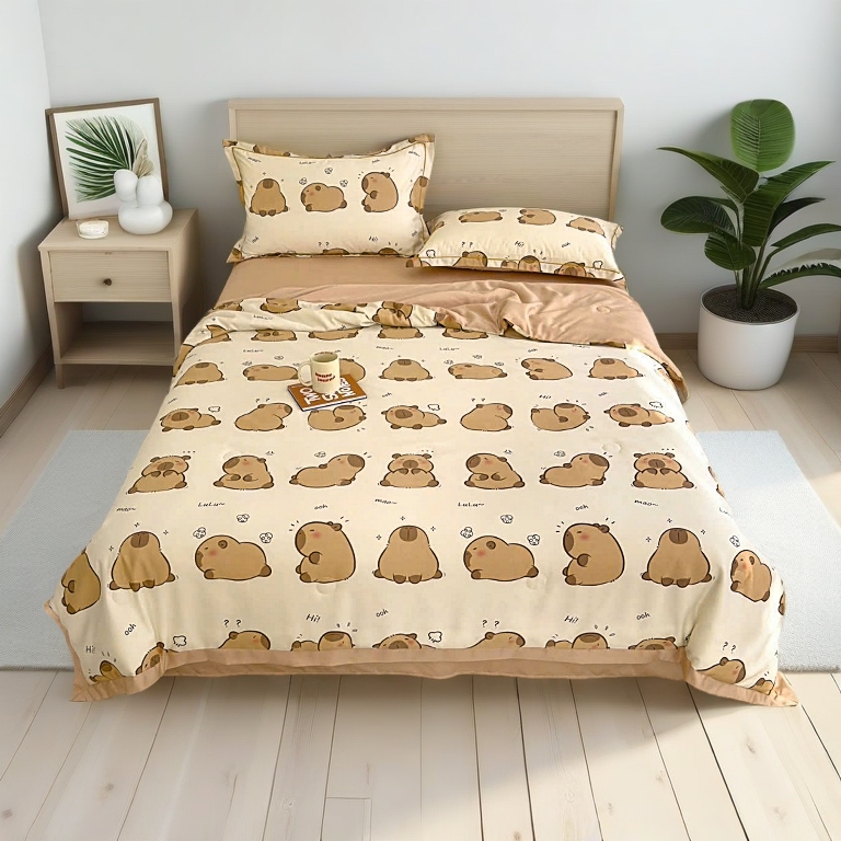 Ga trải giường poly cotton Gody Sun 1m6x2m 1m8x2m 2mx2m2