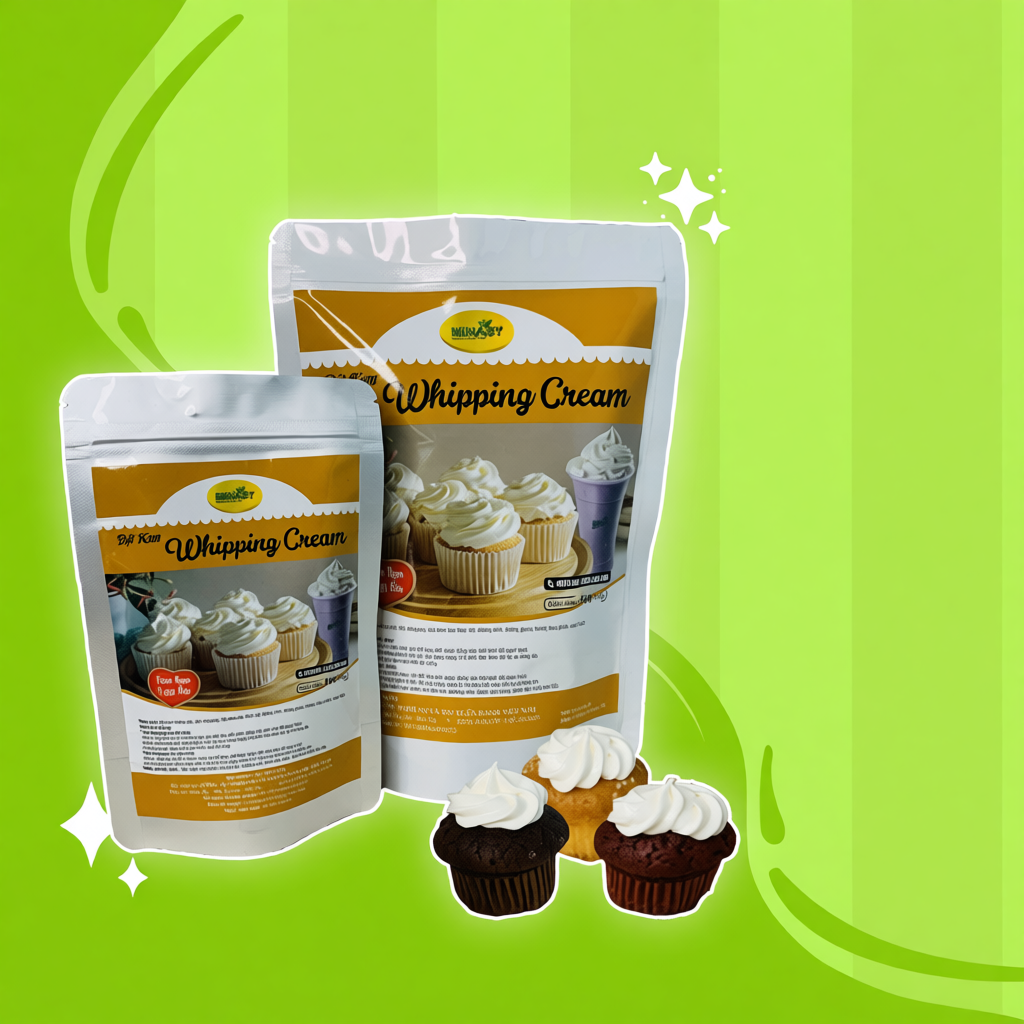 Bột Whipping Cream 500G kem tươi Whipping Minasy