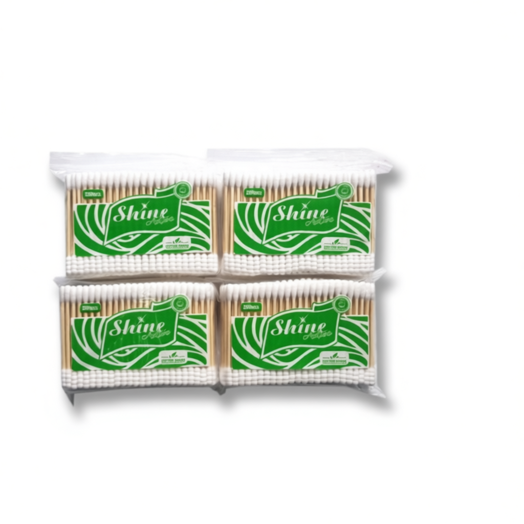 Tăm bông người lớn thân trúc Shine Active